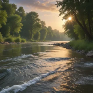 background river