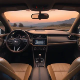inside a car background