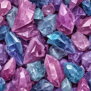 crystals background