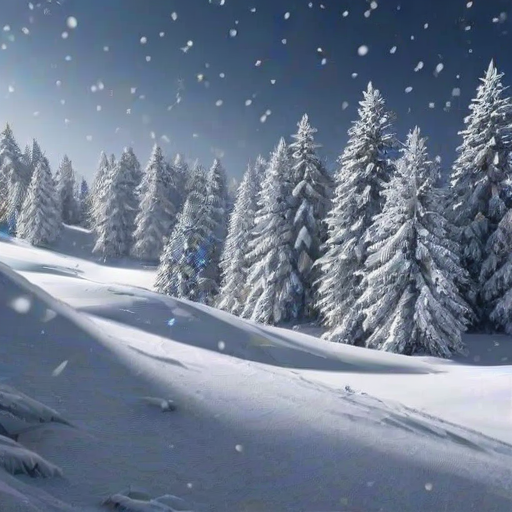 falling snow png