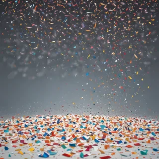 confetti vector