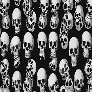 skull background