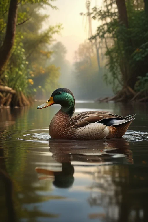 background duck
