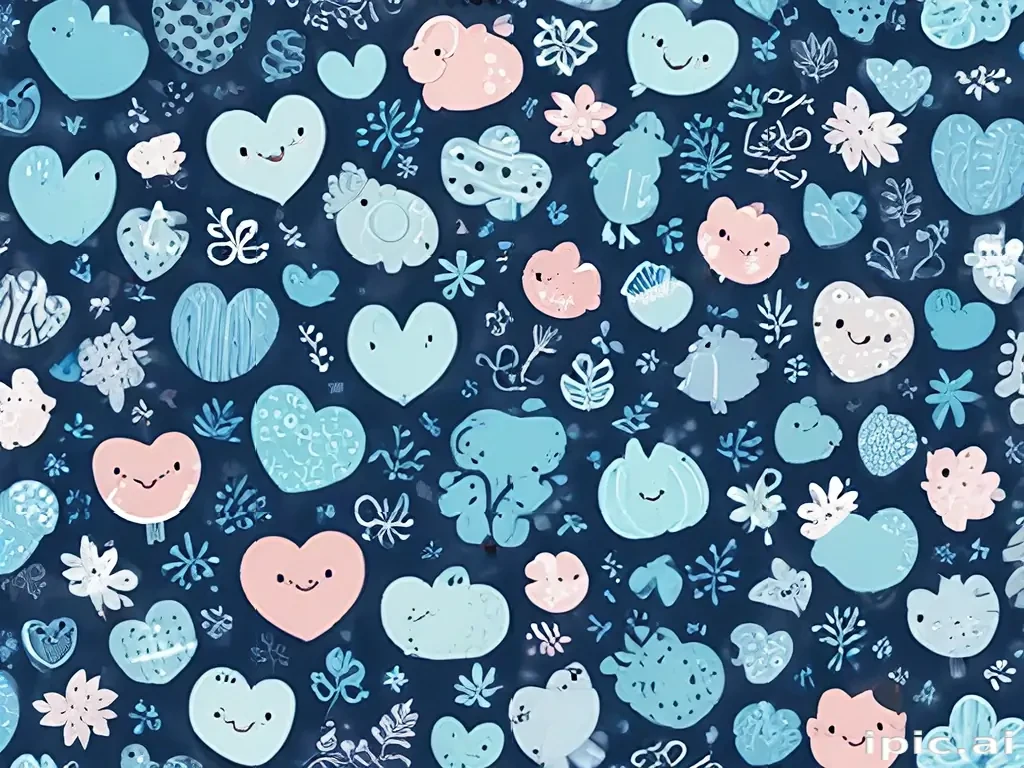 cute backgrounds blue