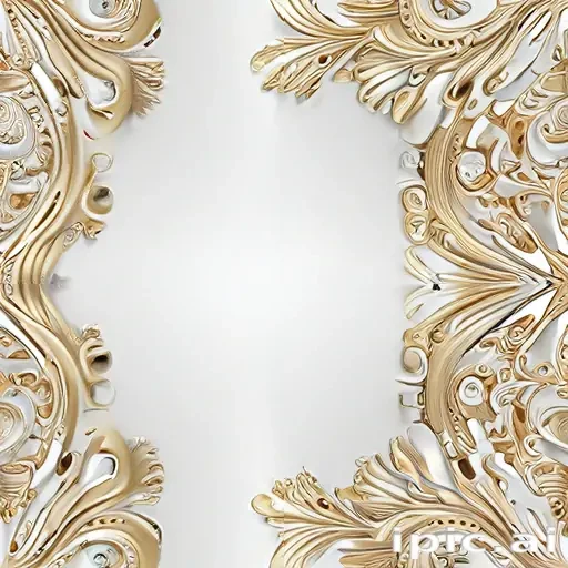 white gold background