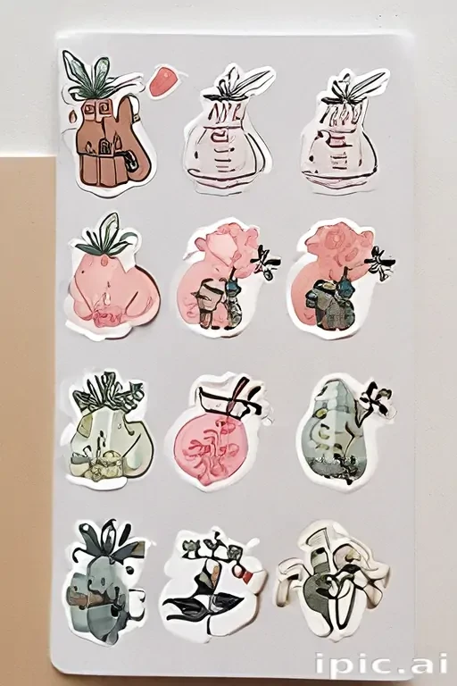 printable sticker aesthetic