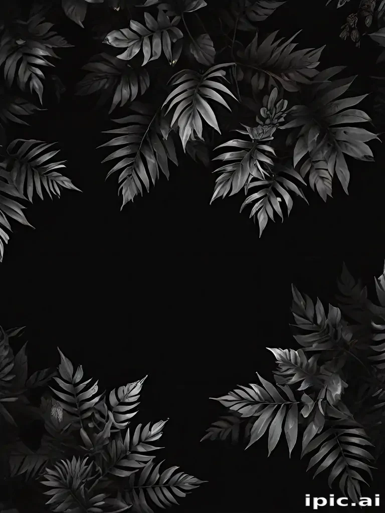 black bg aesthetic