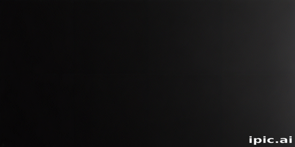 A Minimalist Black Background with Subtle Texture and Depth Perception