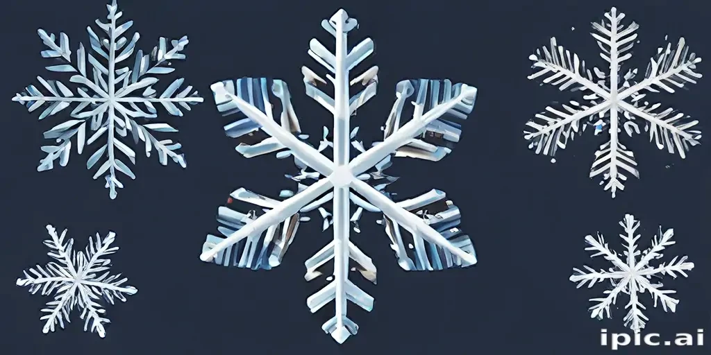 snowflake clipart free