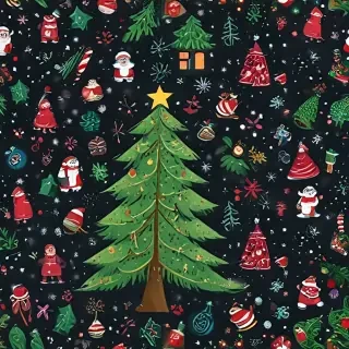 cool christmas wallpaper background