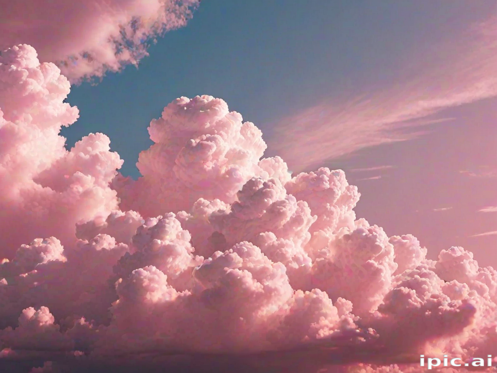 pink cloud wallpaper