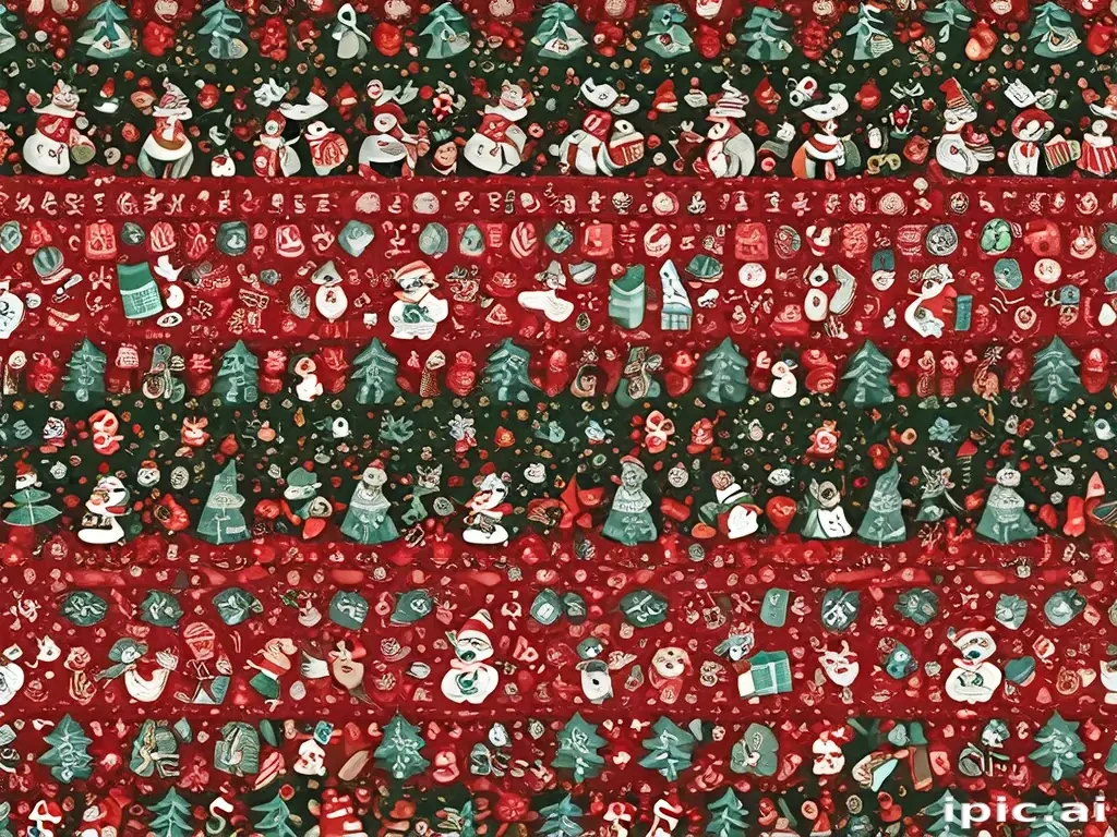christmas pattern background