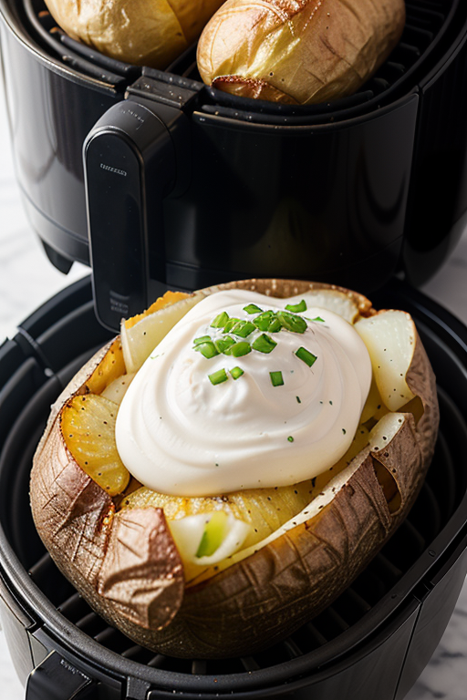 air fryer twice baked potato