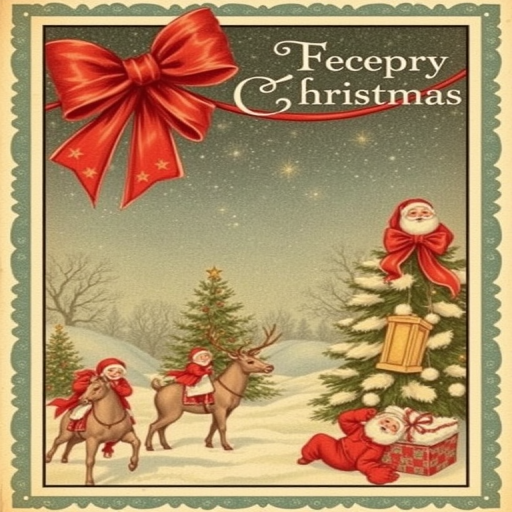 printable vintage christmas images