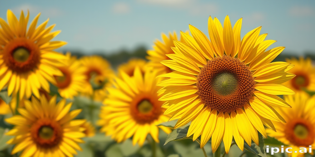aesthetic sunflower