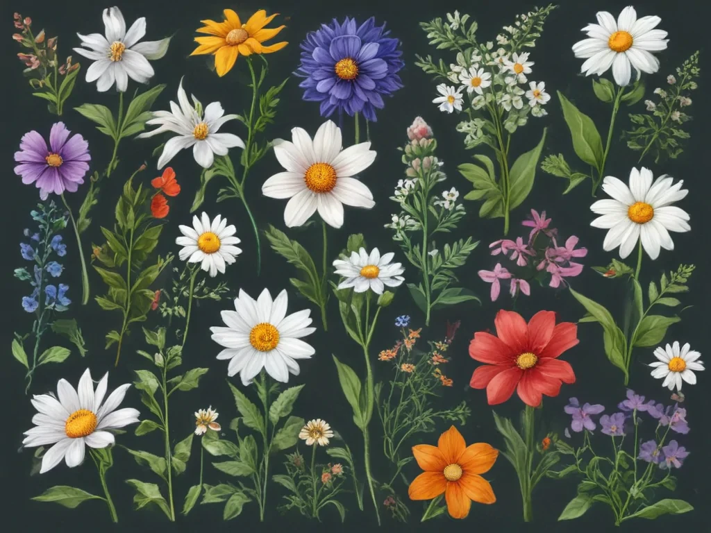 free wildflower clipart
