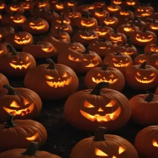 halloween pumpkin background