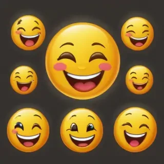 happy emoji transparent
