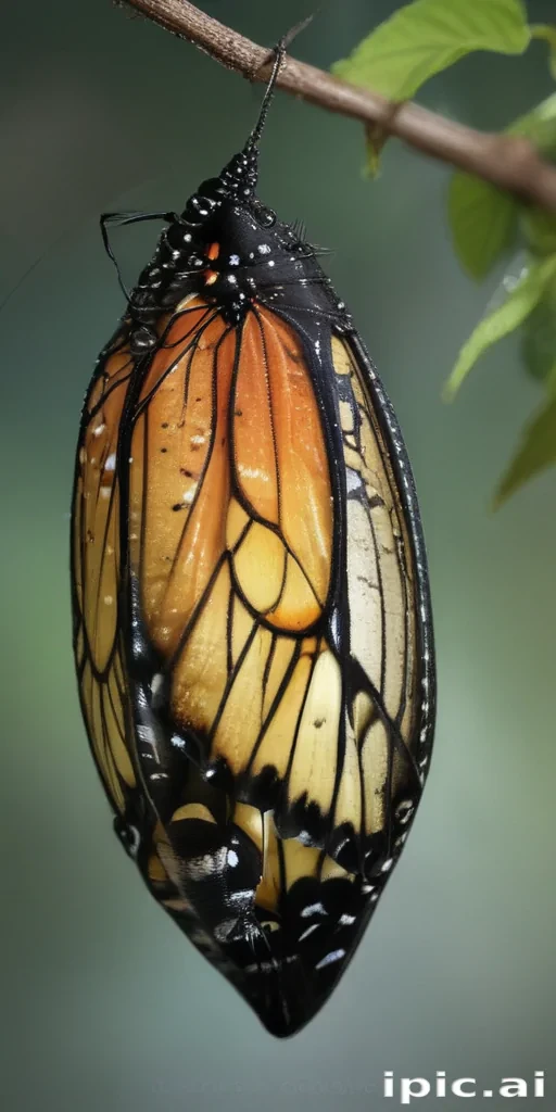 butterfly cocoon png