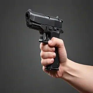 hand with gun png