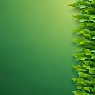 green background