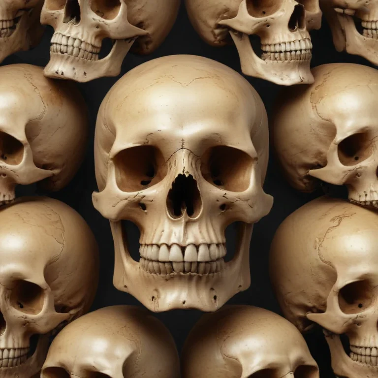 skull background