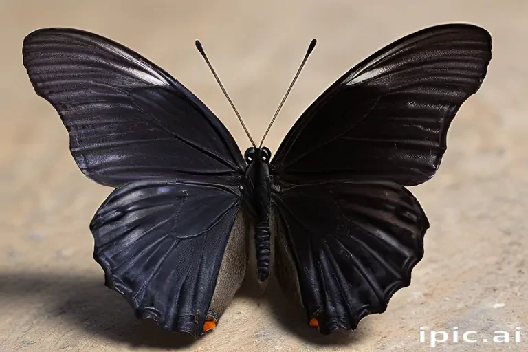 black butterfly