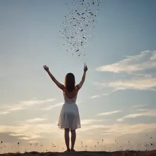 letting go images
