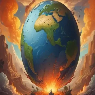 earth cartoon drawing