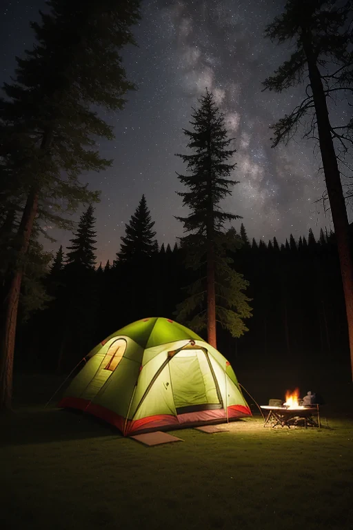 camping background