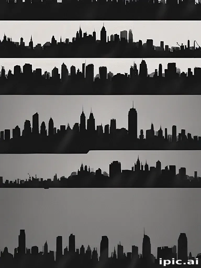 city silhouette png