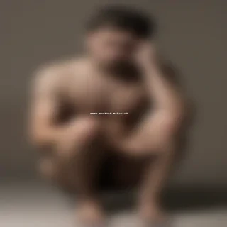 man in sad