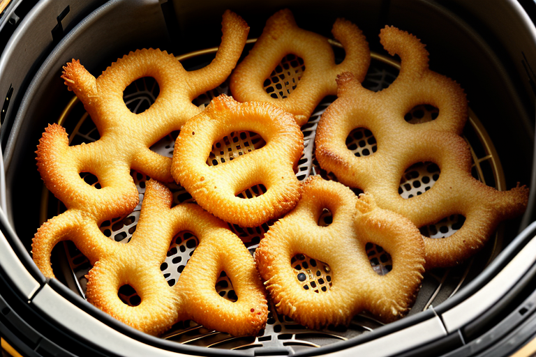 air fryer golden crispy crowns