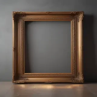 transparent photo frame