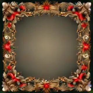 christmas frame clipart