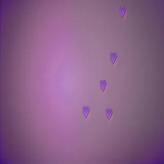 purple hearts background