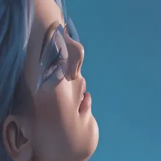 aesthetic blue pictures