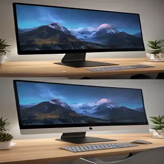 pc screen mockup