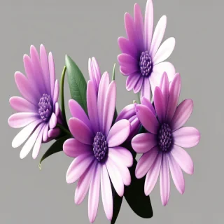 purple flowers png