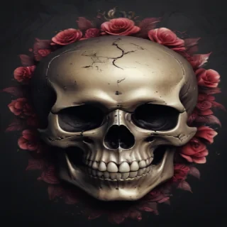 skull wallpaper iphone