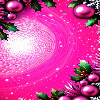 pink christmas background