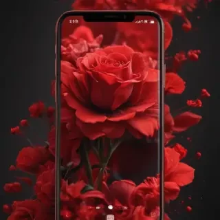 red lockscreen