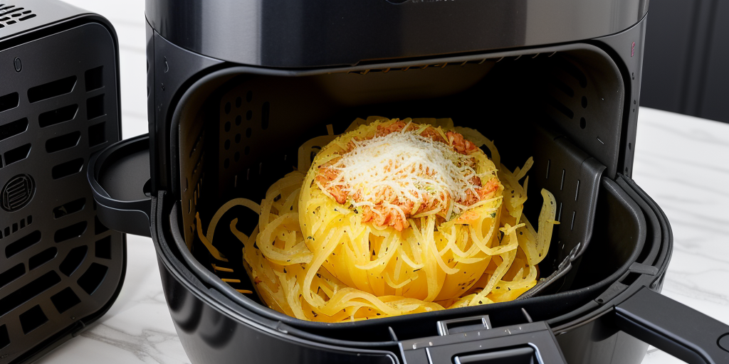 spaghetti squash in the air fryer