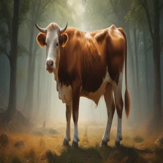 aesthetic cow print