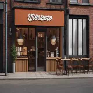 coffee shop mockup