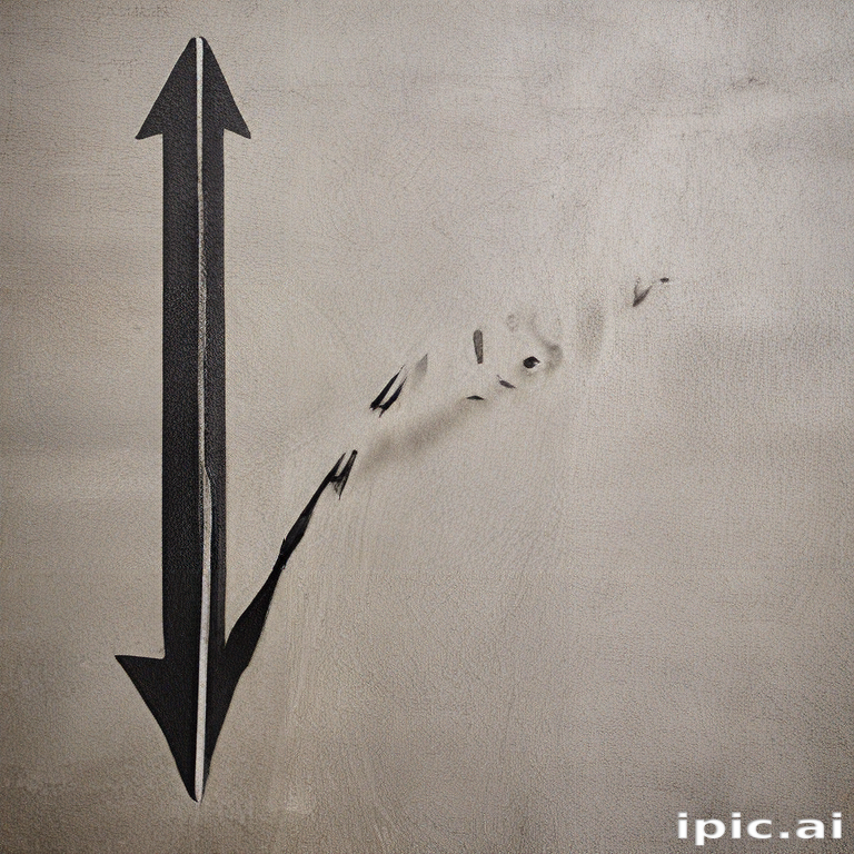 Opposing Direction Artistic Representation of Opposing Directions with Arrows on Textured ...