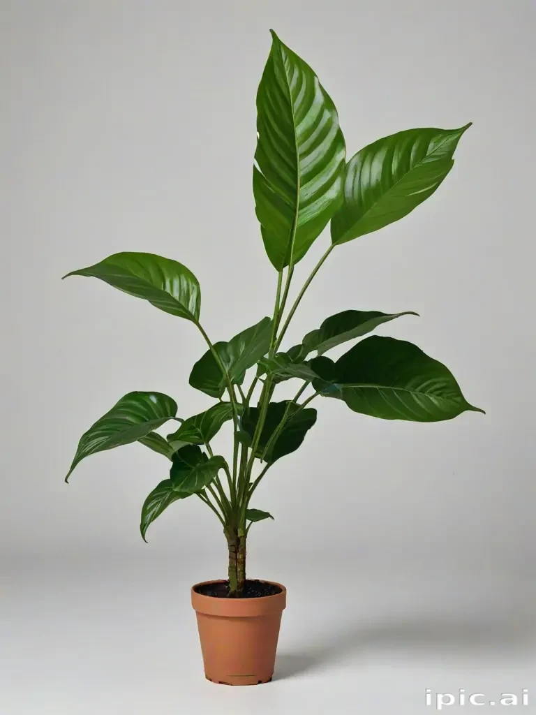 plant no background
