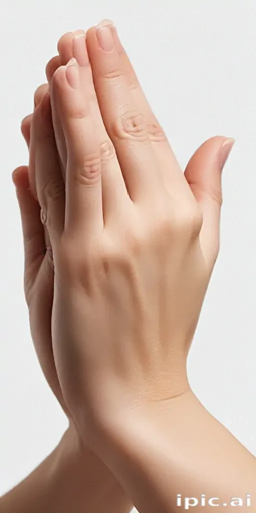 praying hands transparent background