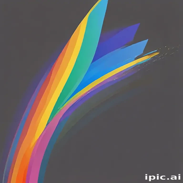 rainbow transparent background