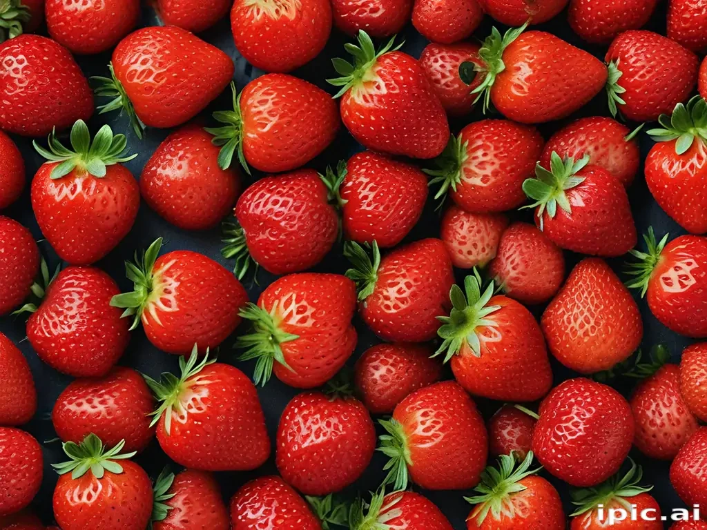 strawberry background